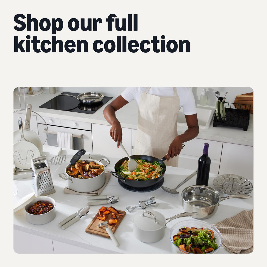 Amazon Basics Stainless Steel Cookware 11-Piece Set, Oven Safe, Induction-Ready, Even Heating, Non Toxic, Stay-Cool Handles, Pots and Pans, All Stovetops, Glass Lids, Silver