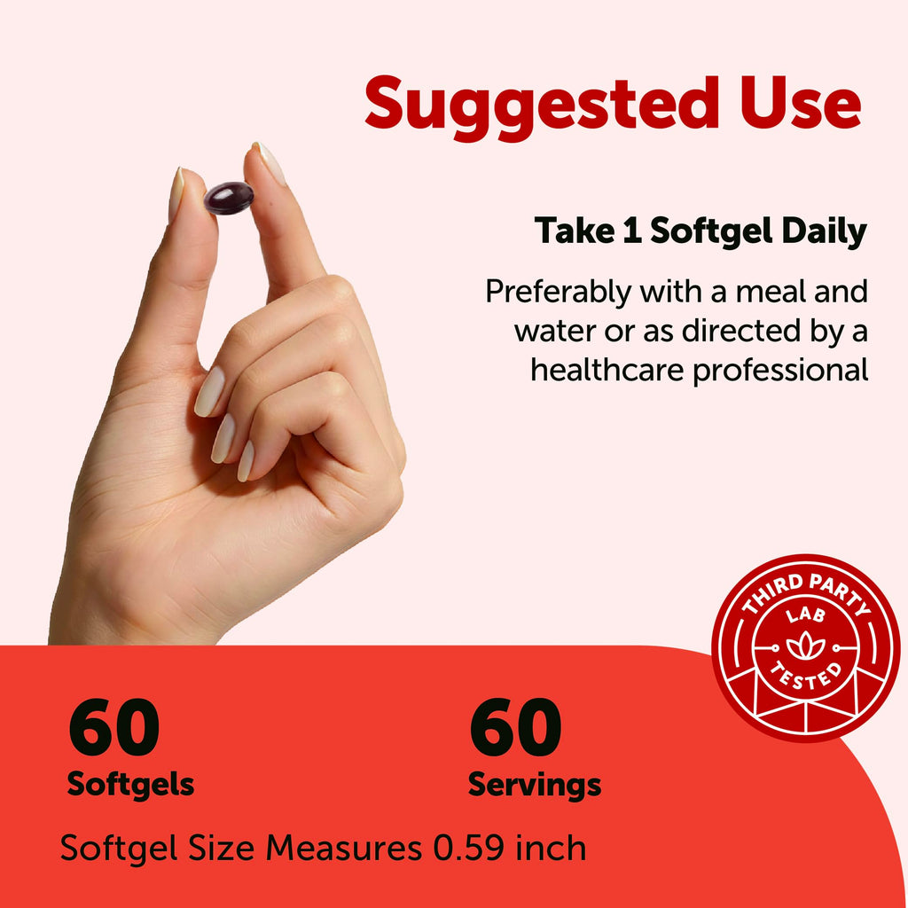 Micro Ingredients Astaxanthin 24mg with MCT Oil, 60 Softgels, 2 Month Supply | Max Strength Astaxanthin Antioxidant Supplements | Fresh Microalgae Source | Non-GMO, Gluten Free, No Soy