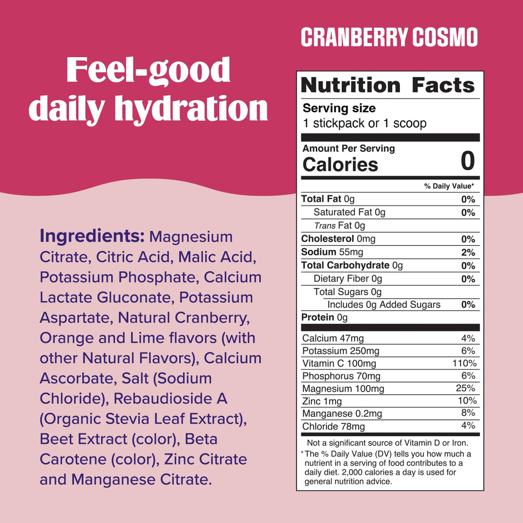Ultima Replenisher Daily Electrolyte Powder – Raspberry, 20 Stickpacks – Zero Sugar Hydration Packets with 6 Electrolytes and Minerals – Sugar Free, Plant Based & Keto Friendly Drink Mix