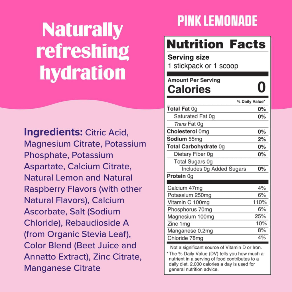 Ultima Replenisher Daily Electrolyte Powder – Raspberry, 20 Stickpacks – Zero Sugar Hydration Packets with 6 Electrolytes and Minerals – Sugar Free, Plant Based & Keto Friendly Drink Mix